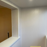 Обшивка и утепление балкона ПВХ-панелями (ламинированные)