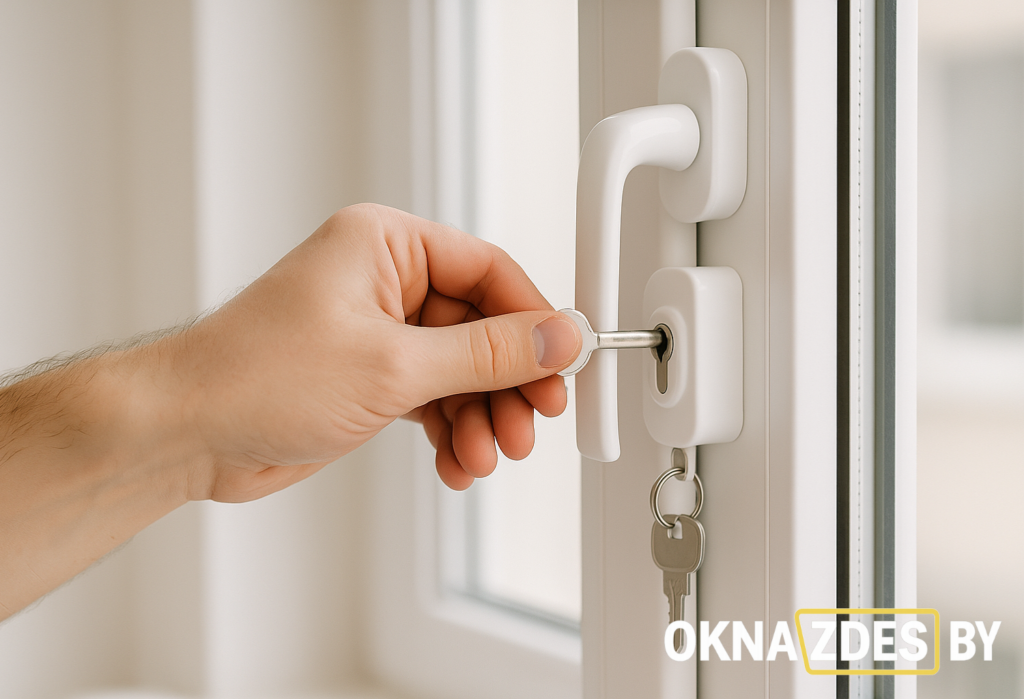 Детский замок на окна ПВХ — безопасность и проветривание без риска