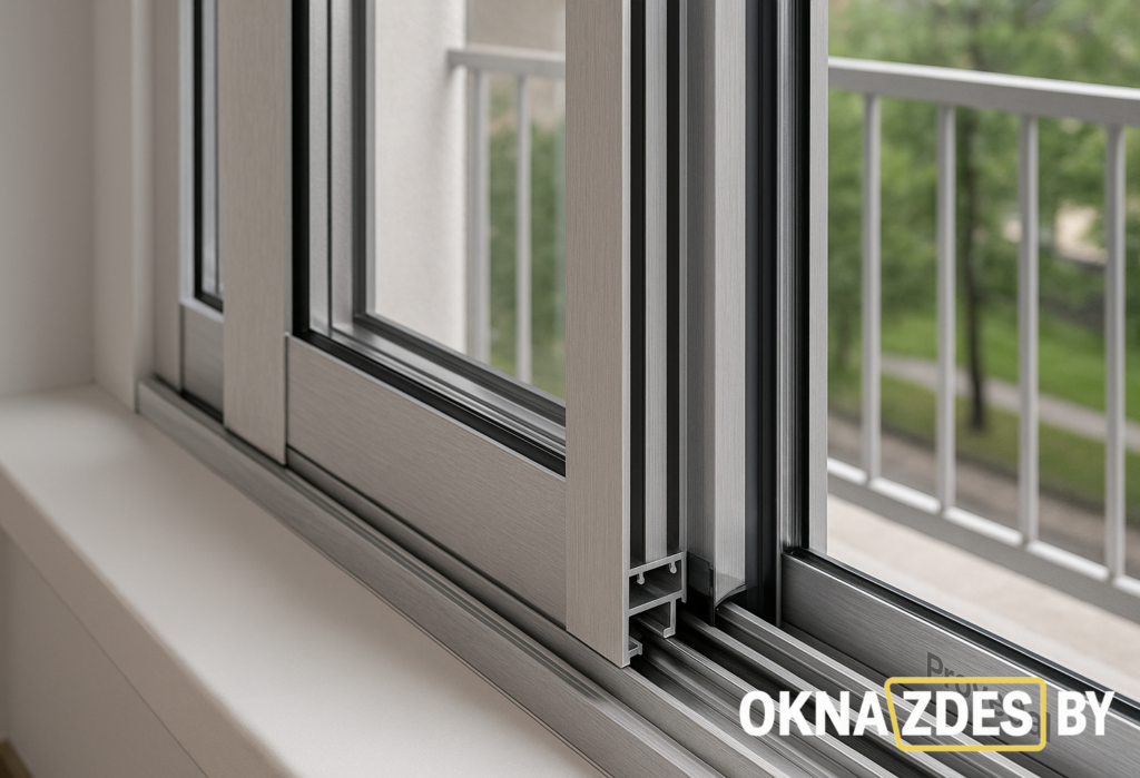 Остекление балконов и лоджий Provedal