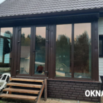 Остекление террасы Brusbox 70 в тёплом исполнении