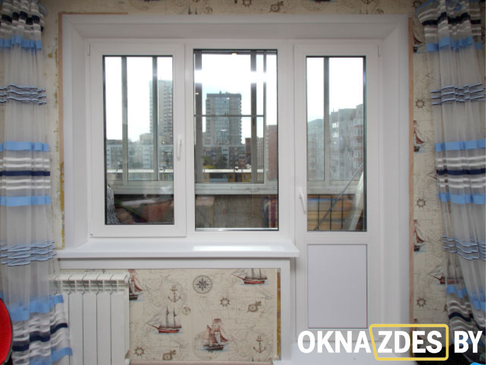 Балконный блок ( выход на балкон )