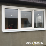 ПВХ-окно Brusbox 70 — стеклопакет 40 мм, фурнитура MACO